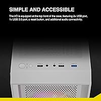 GAMDIAS AURA GC2 E WH Gaming PC Case — image 5