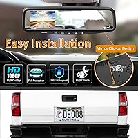 VECLESUS VT1 1080P Wired Car Backup Camera Kit — image 4