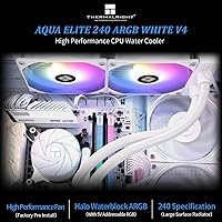 Thermalright Aqua Elite 240 White ARGB V4 CPU AIO Cooler — image 2