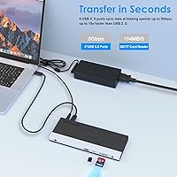 WAVLINK USB C Docking Station 3 Monitor 100W PD — image 8