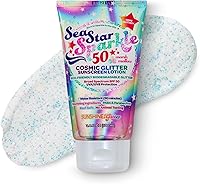 Seastar Sparkle Cosmic Marshmallow Scented Glitter Sunscreen Lotion SPF 50 - 3.4oz — image 1