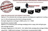 Rockstone Power 5000 Watt Voltage Converter Transformer — image 6