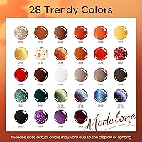 Modelones 32 PCS Fall Gel Nail Polish Kit — image 2