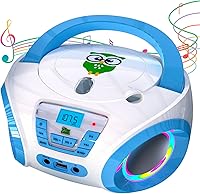 TinyGeeks Tunes Kids Boombox CD Player TG10 — image 1