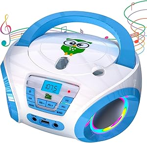 TinyGeeks Tunes Kids Boombox CD Player TG10 Review