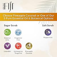 Organic Fiji Whole Body Scrub - Pineapple Coconut 20oz — image 8