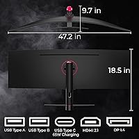 Deco Gear 49″ Curved 5K Ultrawide Gaming Monitor — image 8