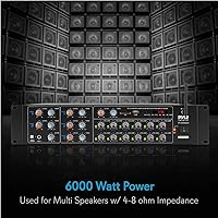 Pyle PT12050CH 12-Channel Power Amplifier with Bluetooth — image 3