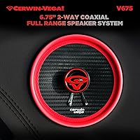 Cerwin-Vega V675 6.75″ Coaxial Car Audio Speakers — image 2