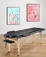Masajeo Professional Portable Massage Table 84″ Black — image 9