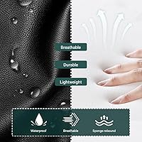 BFTOU Black Minimalist Swivel Stool with Wheels — image 5