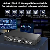 MokerLink 8 Port 10G Managed Ethernet Switch — image 2