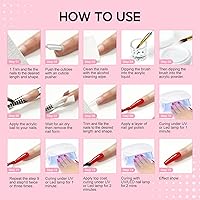 COSCELIA Acrylic Nail Kit with Drill and UV Lamp — image 9