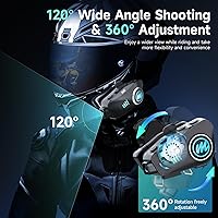 Moman H4C Motorcycle Helmet Headset with 1080P Camera — image 3