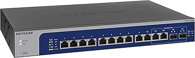 NETGEAR XS512EM 12-Port 10G Multi-Gigabit Smart Managed Switch