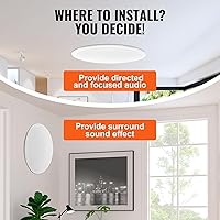 VEVOR 8 Inch Ceiling Speakers (2-Pack) — image 6