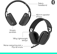 Logitech Zone Vibe 100 Wireless Headphones — image 7