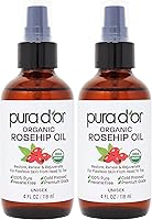 PURA D'OR Organic Rosehip Seed Oil 8oz — image 1