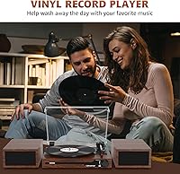 Udreamer UD012 Vinyl Record Player with External Speakers — image 8