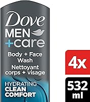 Dove Men+Care Body and Face Wash Clean Comfort 18 oz 4 Count — image 2