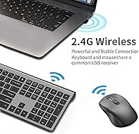 ACOZYKITTEN KM468 Wireless Keyboard and Mouse Set — image 2