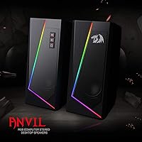 Redragon GS520 Anvil RGB Desktop Speakers — image 2