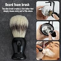 SNBNX Professional Straight Blade Razor Kit with Strop — image 2