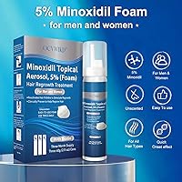 OCVWJKD 5% Minoxidil Foam for Men, Biotin-Infused, Unscented, 3-4 Month Supply — image 7
