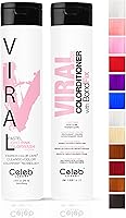 Celeb Luxury Intense Color Depositing Colorwash Shampoo + BondFix Rebuilder Light Pink — image 1