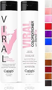 Celeb Luxury Intense Color Depositing Colorwash Shampoo + BondFix Rebuilder Light Pink Review