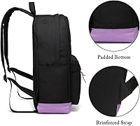 VASCHY Classic Water-resistant Lightweight Travel School Backpack — image 8