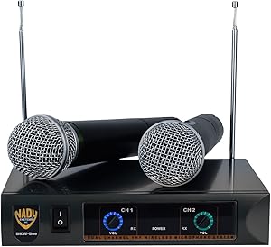 Nady DKW DUO HT P/R VHF Dual Wireless Handheld Microphone System Review