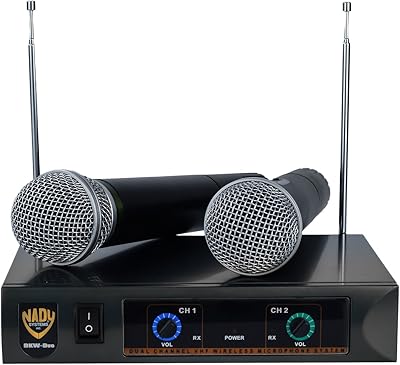 Nady DKW DUO HT P/R VHF Dual Wireless Handheld Microphone System