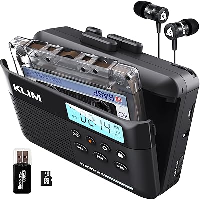 KLIM K7 Cassette Tape Player + MP3 Converter