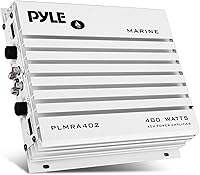 Pyle PLMRA402 400W 4-Channel Marine Amplifier — image 1