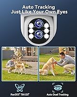 ZHXINSD Wireless Security Camera System Outdoor 6MP 10X Hybrid Zoom — image 4