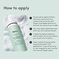 hers Hair Regrowth Treatment Minoxidil 5% Foam 2 Pack — image 4