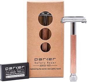 Parker 29L Rose Gold Double Edge Safety Razor Review