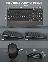 Hayyiesh Wireless Keyboard and Mouse Combo — image 3