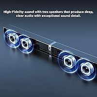 MZEIBO Soundbar with Subwoofer — image 3