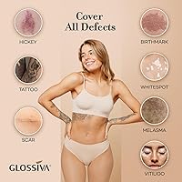 Glossiva Tattoo Cover Up Makeup Waterproof Concealer 2x30ml — image 3