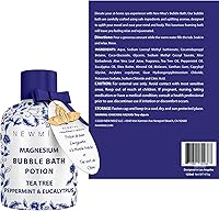New Miuz Magnesium Bubble Bath - Tea Tree Peppermint Eucalyptus, 10.93oz — image 8