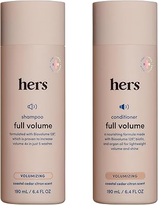 Hers Full Volume Shampoo & Conditioner Set - 2 x 6.4 oz
