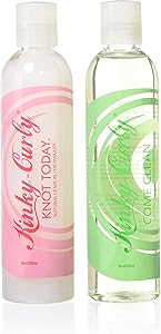 Kinky Curly Knot Today + Come Clean Shampoo Combo Set Review