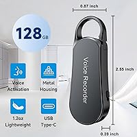 Howabo V56 128GB Voice Recorder — image 3