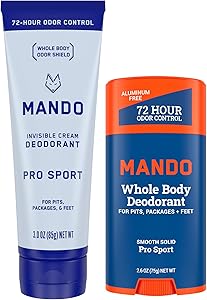 Mando Whole Body Deodorant Pro Sport Bundle Review