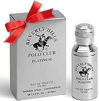 Beverly Hills Polo Club PLATINUM Cologne for Men 100mL — image 1