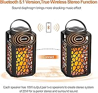 NULED 2-Pack Outdoor Bluetooth 5.1 Speakers — image 4