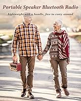 PRUNUS Retro Bluetooth Radio Speaker — image 3