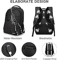 Kamater School Backpack for Teen Boys & College Students 15.6 Inch Laptop Backpack — image 5